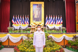 ผู้แทน มรท.ร่วมพิธีน้อมรำลึกในพระมหากรุณาธิคุณเนื่องในวันคล้ายวันสวรรคต รัชกาลที่ 9 ณ ศาลาประชาคมเทศบาลเมืองลพบุรี
