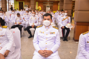 ผู้แทน มรท.ร่วมพิธีน้อมรำลึกในพระมหากรุณาธิคุณเนื่องในวันคล้ายวันสวรรคต รัชกาลที่ 9 ณ ศาลาประชาคมเทศบาลเมืองลพบุรี