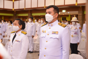 ผู้แทน มรท.ร่วมพิธีน้อมรำลึกในพระมหากรุณาธิคุณเนื่องในวันคล้ายวันสวรรคต รัชกาลที่ 9 ณ ศาลาประชาคมเทศบาลเมืองลพบุรี