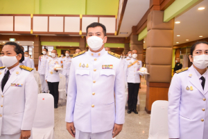 ผู้แทน มรท.ร่วมพิธีน้อมรำลึกในพระมหากรุณาธิคุณเนื่องในวันคล้ายวันสวรรคต รัชกาลที่ 9 ณ ศาลาประชาคมเทศบาลเมืองลพบุรี