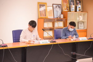 การประชุม คกก.ประจำคณะมนุษยศาสตร์และสังคมศาสตร์ ครั้งที่ 10/65