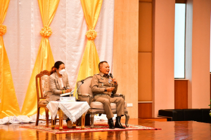 อธิการบดี และผู้บริหาร มรท. ร่วมการประชุมอธิการบดี มรภ. ครั้งที่ 5/65 และร่วมลงนาม MOU โครงการ เสริม สร้าง สุข มหาวิทยาลัยราชภัฏไปสู่สังคมสุขภาวะ