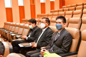 อธิการบดี และผู้บริหาร มรท. ร่วมการประชุมอธิการบดี มรภ. ครั้งที่ 5/65 และร่วมลงนาม MOU โครงการ เสริม สร้าง สุข มหาวิทยาลัยราชภัฏไปสู่สังคมสุขภาวะ