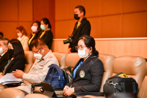 อธิการบดี และผู้บริหาร มรท. ร่วมการประชุมอธิการบดี มรภ. ครั้งที่ 5/65 และร่วมลงนาม MOU โครงการ เสริม สร้าง สุข มหาวิทยาลัยราชภัฏไปสู่สังคมสุขภาวะ