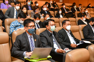 อธิการบดี และผู้บริหาร มรท. ร่วมการประชุมอธิการบดี มรภ. ครั้งที่ 5/65 และร่วมลงนาม MOU โครงการ เสริม สร้าง สุข มหาวิทยาลัยราชภัฏไปสู่สังคมสุขภาวะ