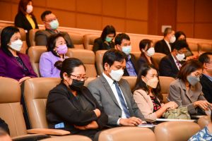 อธิการบดี และผู้บริหาร มรท. ร่วมการประชุมอธิการบดี มรภ. ครั้งที่ 5/65 และร่วมลงนาม MOU โครงการ เสริม สร้าง สุข มหาวิทยาลัยราชภัฏไปสู่สังคมสุขภาวะ