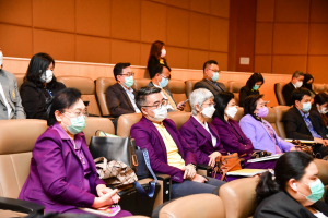 อธิการบดี และผู้บริหาร มรท. ร่วมการประชุมอธิการบดี มรภ. ครั้งที่ 5/65 และร่วมลงนาม MOU โครงการ เสริม สร้าง สุข มหาวิทยาลัยราชภัฏไปสู่สังคมสุขภาวะ