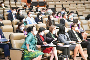 อธิการบดี และผู้บริหาร มรท. ร่วมการประชุมอธิการบดี มรภ. ครั้งที่ 5/65 และร่วมลงนาม MOU โครงการ เสริม สร้าง สุข มหาวิทยาลัยราชภัฏไปสู่สังคมสุขภาวะ