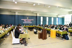 อธิการบดี และผู้บริหาร มรท. ร่วมการประชุมอธิการบดี มรภ. ครั้งที่ 5/65 และร่วมลงนาม MOU โครงการ เสริม สร้าง สุข มหาวิทยาลัยราชภัฏไปสู่สังคมสุขภาวะ