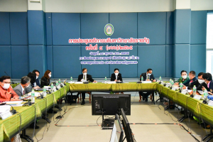 อธิการบดี และผู้บริหาร มรท. ร่วมการประชุมอธิการบดี มรภ. ครั้งที่ 5/65 และร่วมลงนาม MOU โครงการ เสริม สร้าง สุข มหาวิทยาลัยราชภัฏไปสู่สังคมสุขภาวะ