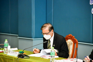 อธิการบดี และผู้บริหาร มรท. ร่วมการประชุมอธิการบดี มรภ. ครั้งที่ 5/65 และร่วมลงนาม MOU โครงการ เสริม สร้าง สุข มหาวิทยาลัยราชภัฏไปสู่สังคมสุขภาวะ
