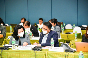 อธิการบดี และผู้บริหาร มรท. ร่วมการประชุมอธิการบดี มรภ. ครั้งที่ 5/65 และร่วมลงนาม MOU โครงการ เสริม สร้าง สุข มหาวิทยาลัยราชภัฏไปสู่สังคมสุขภาวะ
