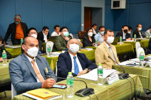 อธิการบดี และผู้บริหาร มรท. ร่วมการประชุมอธิการบดี มรภ. ครั้งที่ 5/65 และร่วมลงนาม MOU โครงการ เสริม สร้าง สุข มหาวิทยาลัยราชภัฏไปสู่สังคมสุขภาวะ