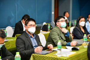 อธิการบดี และผู้บริหาร มรท. ร่วมการประชุมอธิการบดี มรภ. ครั้งที่ 5/65 และร่วมลงนาม MOU โครงการ เสริม สร้าง สุข มหาวิทยาลัยราชภัฏไปสู่สังคมสุขภาวะ