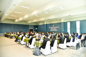 อธิการบดี และผู้บริหาร มรท. ร่วมการประชุมอธิการบดี มรภ. ครั้งที่ 5/65 และร่วมลงนาม MOU โครงการ เสริม สร้าง สุข มหาวิทยาลัยราชภัฏไปสู่สังคมสุขภาวะ