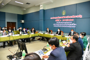 อธิการบดี และผู้บริหาร มรท. ร่วมการประชุมอธิการบดี มรภ. ครั้งที่ 5/65 และร่วมลงนาม MOU โครงการ เสริม สร้าง สุข มหาวิทยาลัยราชภัฏไปสู่สังคมสุขภาวะ