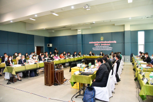 อธิการบดี และผู้บริหาร มรท. ร่วมการประชุมอธิการบดี มรภ. ครั้งที่ 5/65 และร่วมลงนาม MOU โครงการ เสริม สร้าง สุข มหาวิทยาลัยราชภัฏไปสู่สังคมสุขภาวะ
