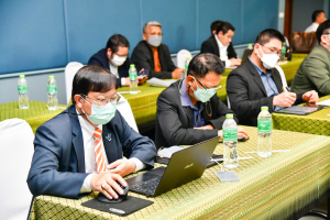 อธิการบดี และผู้บริหาร มรท. ร่วมการประชุมอธิการบดี มรภ. ครั้งที่ 5/65 และร่วมลงนาม MOU โครงการ เสริม สร้าง สุข มหาวิทยาลัยราชภัฏไปสู่สังคมสุขภาวะ