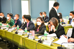 อธิการบดี และผู้บริหาร มรท. ร่วมการประชุมอธิการบดี มรภ. ครั้งที่ 5/65 และร่วมลงนาม MOU โครงการ เสริม สร้าง สุข มหาวิทยาลัยราชภัฏไปสู่สังคมสุขภาวะ