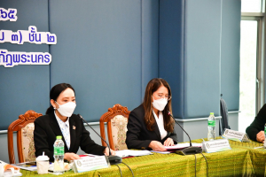 อธิการบดี และผู้บริหาร มรท. ร่วมการประชุมอธิการบดี มรภ. ครั้งที่ 5/65 และร่วมลงนาม MOU โครงการ เสริม สร้าง สุข มหาวิทยาลัยราชภัฏไปสู่สังคมสุขภาวะ
