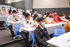 วจก. จัดอบรมงานสารบรรณให้กับ นศ.