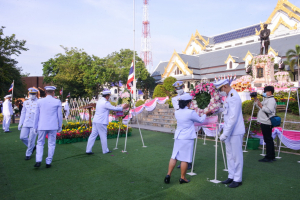ผู้แทน มรท. ร่วมพิธีถวายพวงมาลาสักการะเนื่องในวันคล้ายวันสวรรคต รัชกาลที่ 5