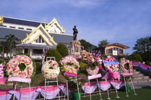 ผู้แทน มรท. ร่วมพิธีถวายพวงมาลาสักการะเนื่องในวันคล้ายวันสวรรคต รัชกาลที่ 5