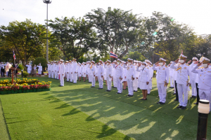 ผู้แทน มรท. ร่วมพิธีถวายพวงมาลาสักการะเนื่องในวันคล้ายวันสวรรคต รัชกาลที่ 5