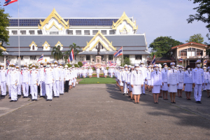 ผู้แทน มรท. ร่วมพิธีถวายพวงมาลาสักการะเนื่องในวันคล้ายวันสวรรคต รัชกาลที่ 5