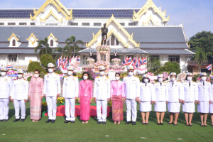 ผู้แทน มรท. ร่วมพิธีถวายพวงมาลาสักการะเนื่องในวันคล้ายวันสวรรคต รัชกาลที่ 5