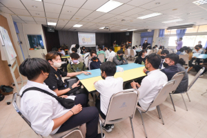 คณะ IT จัดอบรมเชิงปฏิบัติการกระบวนการคิดเชิงออกแบบ ภายใต้หลักสูตร STEAM4INNOVATOR ในการเป็นนักนวัตกรที่เข้าใจกระบวนการสร้างนวัตกรรม