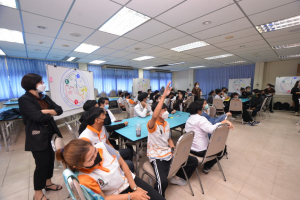 คณะ IT จัดอบรมเชิงปฏิบัติการกระบวนการคิดเชิงออกแบบ ภายใต้หลักสูตร STEAM4INNOVATOR ในการเป็นนักนวัตกรที่เข้าใจกระบวนการสร้างนวัตกรรม