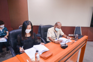 การประชุมสรุปงานพิธีพระราชทานปริญญาบัตร ประจำปี พ.ศ.2565