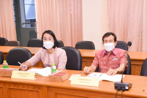 การประชุม คกก.สถานศึกษาขั้นพื้นฐาน รร.สาธิต มรท. ครั้งที่ 2/65