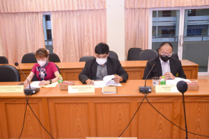 การประชุม คกก.สถานศึกษาขั้นพื้นฐาน รร.สาธิต มรท. ครั้งที่ 2/65