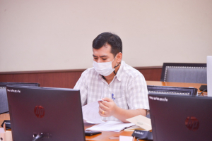 การประชุม คกก.จัดทำแนวปฏิบัติการเบิกจ่ายเงินงบประมาณประจำปี ครั้งที่ 1/65