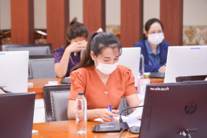 การประชุม คกก.จัดทำแนวปฏิบัติการเบิกจ่ายเงินงบประมาณประจำปี ครั้งที่ 1/65