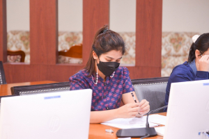 การประชุม คกก.จัดทำแนวปฏิบัติการเบิกจ่ายเงินงบประมาณประจำปี ครั้งที่ 1/65