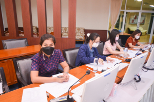 การประชุม คกก.จัดทำแนวปฏิบัติการเบิกจ่ายเงินงบประมาณประจำปี ครั้งที่ 1/65