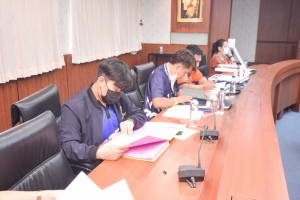การประชุม คกก.บริหารงานกิจการ นศ. ครั้งที่ 5/65