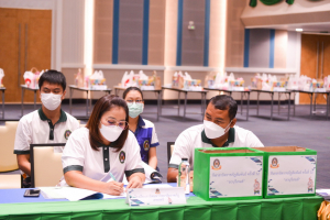 รร.สาธิต มรท. จัดแถลงข่าวการแข่งขันกีฬาสาธิตราชภัฏสัมพันธ์ ครั้งที่ 32 ลวบุรีเกมส์