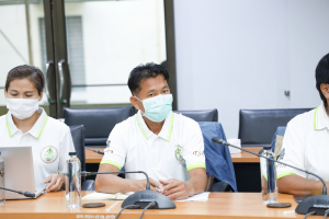 ผู้บริหาร ร่วมต้อนรับ คกก.กลั่นกรองของสมาพันธ์เกษตรกรรมยั่งยืน จ.ลพบุรี ในการประชุมคัดกรองการรับรองแปลงตามมาตรฐานแปลงเกษตรอินทรีย์แบบมีส่วนร่วม (SDGsPGS) จ.ลพบุรี
