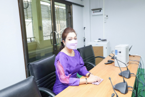 ผู้บริหาร ร่วมต้อนรับ คกก.กลั่นกรองของสมาพันธ์เกษตรกรรมยั่งยืน จ.ลพบุรี ในการประชุมคัดกรองการรับรองแปลงตามมาตรฐานแปลงเกษตรอินทรีย์แบบมีส่วนร่วม (SDGsPGS) จ.ลพบุรี