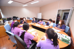 การประชุมบุคลากร สนง.จัดการทรัพย์สินฯ