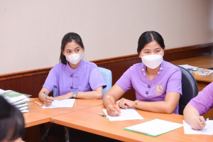 การประชุมบุคลากร สนง.จัดการทรัพย์สินฯ