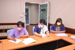 การประชุมบุคลากร สนง.จัดการทรัพย์สินฯ