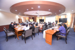 การประชุมคณะทำงานขับเคลื่อนการจัดตั้งชมรมเพชรเทพสตรี มรท. ครั้งที่ 1/65