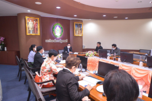การประชุมคณะทำงานขับเคลื่อนการจัดตั้งชมรมเพชรเทพสตรี มรท. ครั้งที่ 1/65