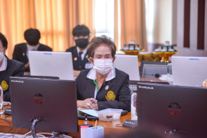 การประชุมคณะทำงานขับเคลื่อนการจัดตั้งชมรมเพชรเทพสตรี มรท. ครั้งที่ 1/65
