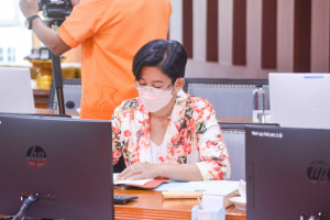 การประชุมคณะทำงานขับเคลื่อนการจัดตั้งชมรมเพชรเทพสตรี มรท. ครั้งที่ 1/65
